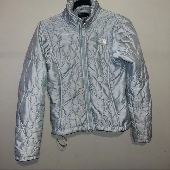 Light Blue Quilted Jacket - Picture 9 of 9